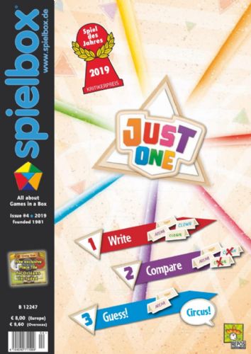 Spielbox magazine 04 2019 with promo Gaming Room for Orleans